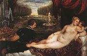 TIZIANO Vecellio Venus with Organist and Cupid Germany oil painting artist